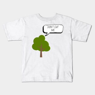 Save tree save the planet Kids T-Shirt